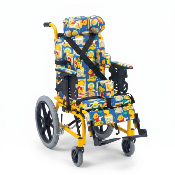 Poussette Fauteuil Roulant Médical pour Enfant Tétraplégique et Hémiplégique