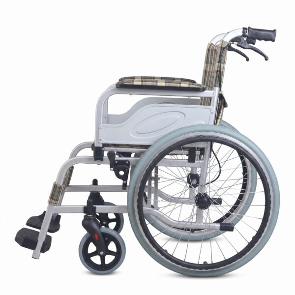 Fauteuil Roulant Aluminium Léger et Pliable
