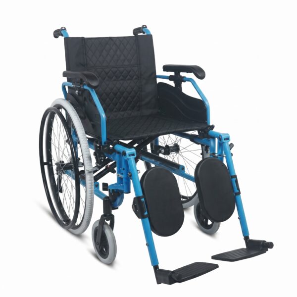 Fauteuil Roulant Aluminium Confort avec Coussin Anti-Escarres