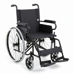 Fauteuil Roulant en Acier Pliable Fauteuil Roulant en Acier Pliable