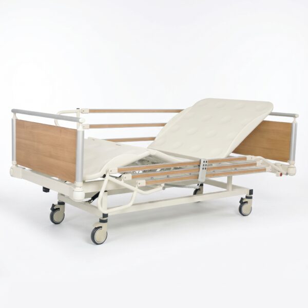 Lit Médicalisé Électrique IHC MED U0008 – 2 Moteurs avec Position Fowler et Trendelenburg