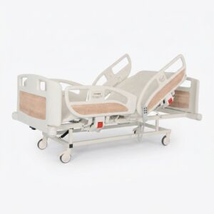 Lit Médicalisé Électrique 2 Moteurs Lit Médicalisé Électrique 2 Moteurs avec Position Fowler et Trendelenburg – Lit Hospitalier